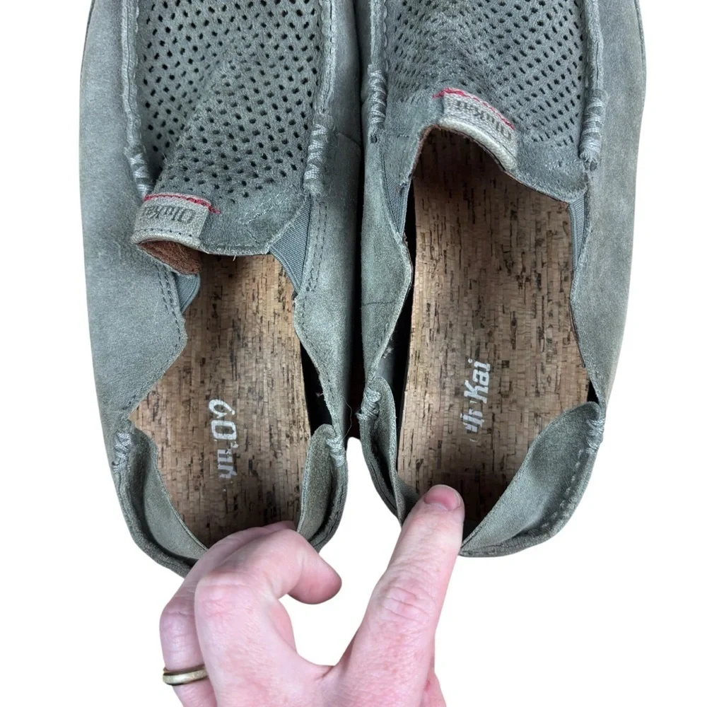 OluKai perforated suede